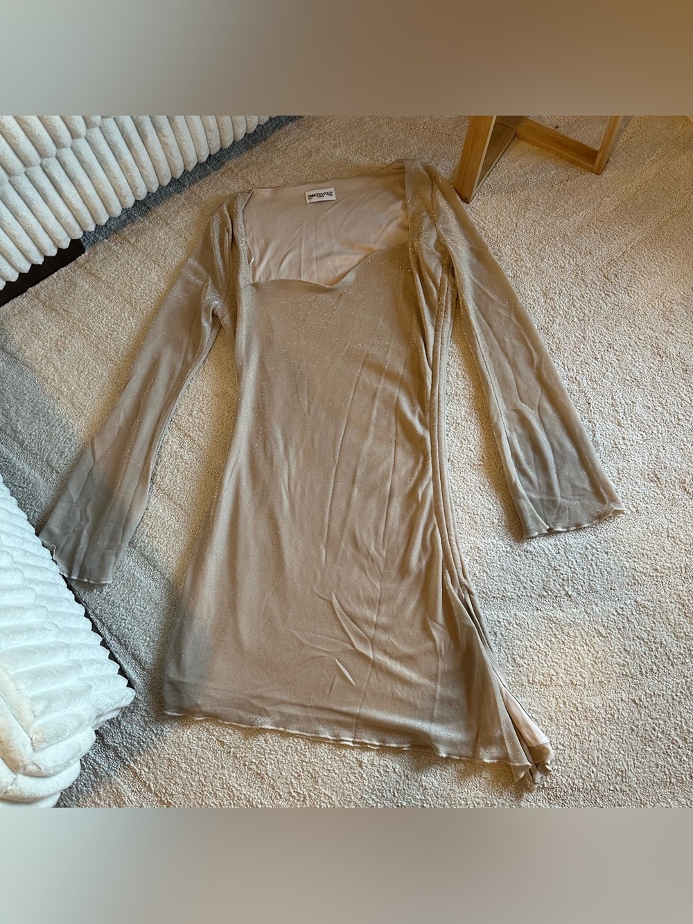 Princess Polly Women’s Long Sleeve Mini Dress